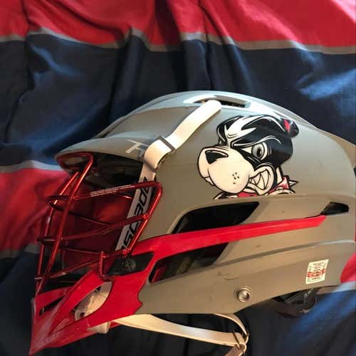 BU Cascade R, Matte Gray and Red