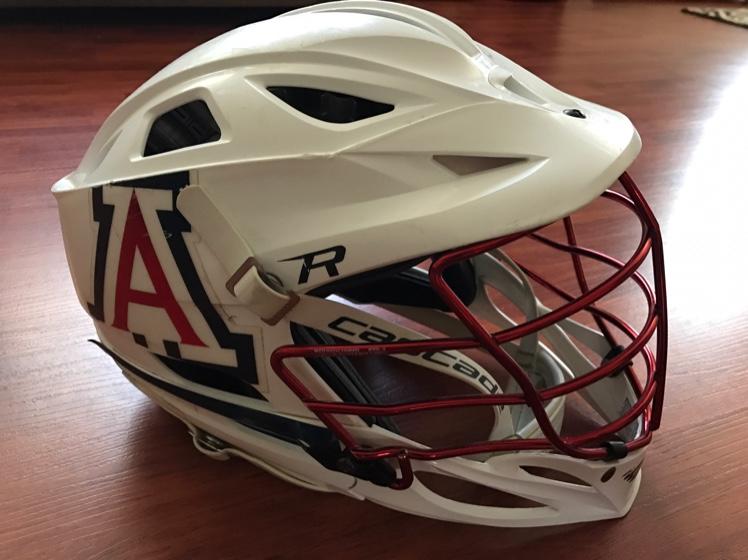 University of Arizona Laxcats Cascade R Helmet