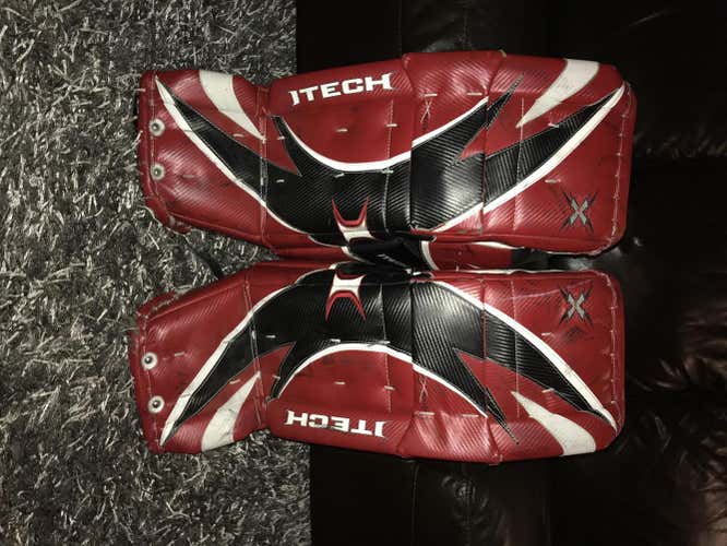 I-Tech X Wing goalie leg pads