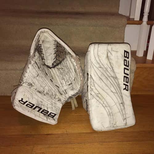 Bauer RX10 Model Glove and Blocker Set