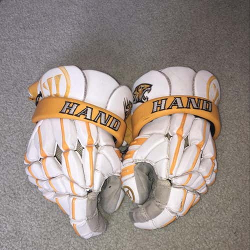 Warrior Lacrosse Gloves (Towson/Hand)