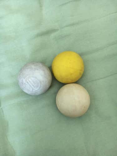 Pack of 3 Lacrosse Balls