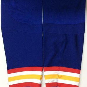REEBOK CCM Edge Pro Stock Hockey Socks Norfolk Admirals Blue XL 5562