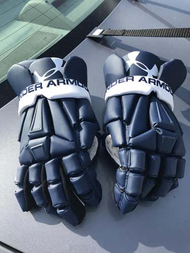 Navy UA Command Gloves