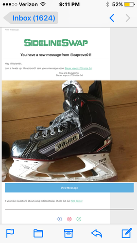 Bauer x700 worn but still use