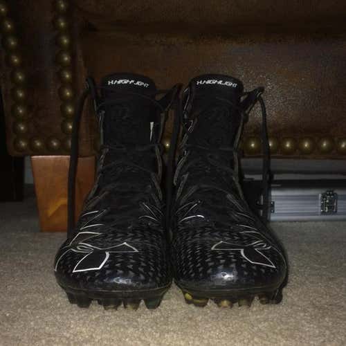 Used UA Highlights Black - Size 9