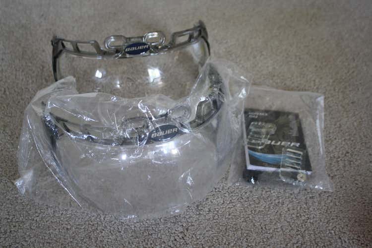 Brand New Bauer Visors with hardware