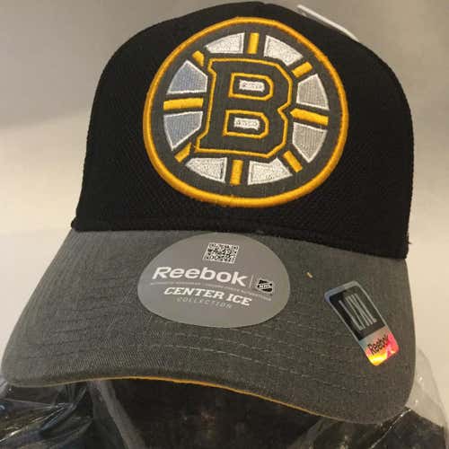 Boston Bruins Hockey Reebok Center ice M433Z Cap Hat NEW large/XL