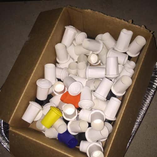 Box of Lacrosse End Cap Butts 40+