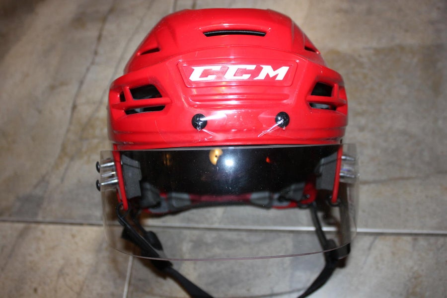New Elmira Jackals ECHL CCM Resistance Large prostock Helmet