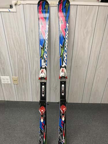 156 Nordica SLR w. Bindings