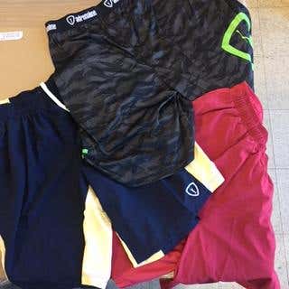 3 pack of Adrenaline Lacrosse shorts - XXL - pictured