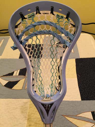Warrior Evo 3x Carolina Blue Head Custom Strung Like New