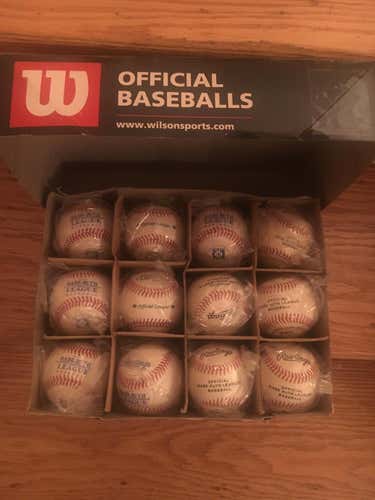 2 Pack: Brand New Two Dozen Baseballs.