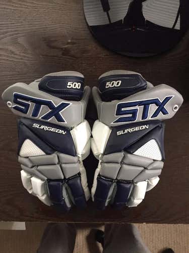 NEED GONE - Custom Monmouth Team Issued  Surgeon 500 Gloves