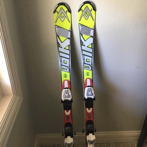 124 Volkl SL Skis