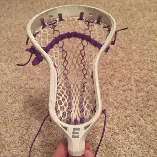 Epoch Prequel Lacrosse Head Strung With East Coast Dyes ecd Semi Soft Hero 2.0