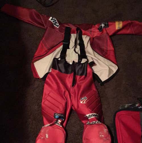 Two Piece US Ski Team SL Suit XL
