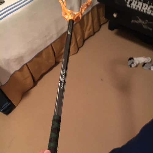 Orange And White dyed Optik On A Warrior Kryptolite