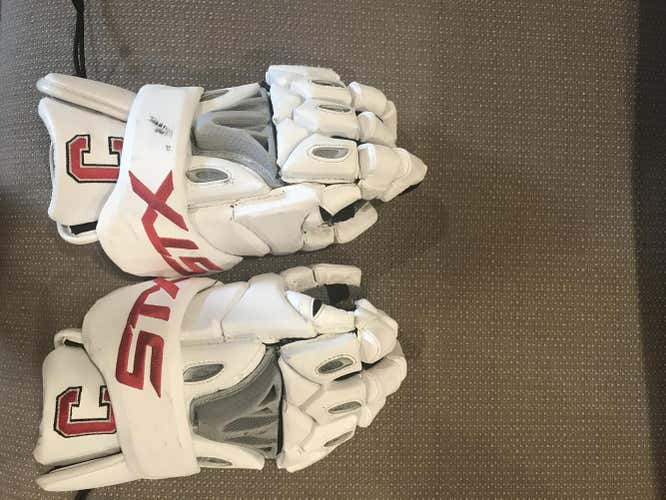 Cornell Red STX Lacrosse Gloves