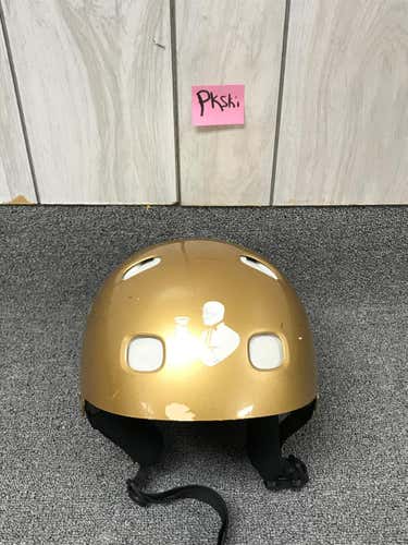 Large Gold Poc Ski Helmet (57-58cm)