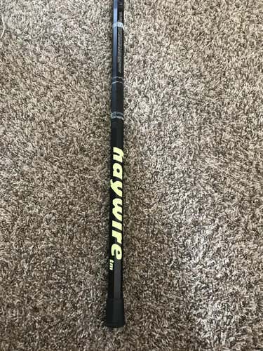Haywire lacrosse shaft