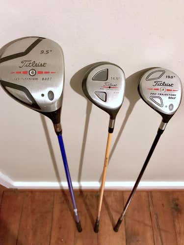 Titleist Driver, 3W, & 5W Set