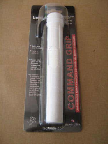 3 TACKI MAC WRAPPED COMMAND GRIPS RUBBER 1 White / 2 Blue
