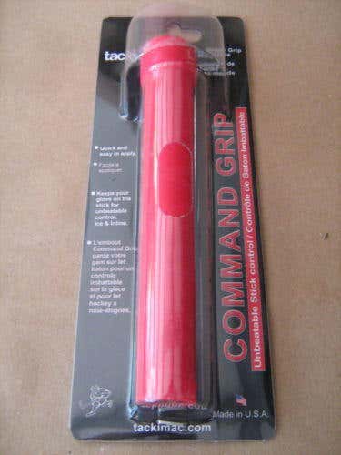 4 RED TACKI MAC WRAPPED COMMAND GRIPS