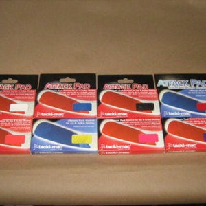 4 PACK TACKI MAC HOCKEY ATTACK PADS ALL COLORS JR SIZES