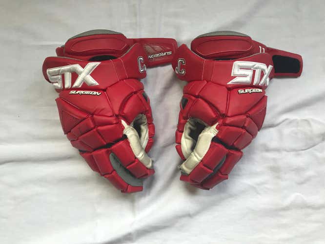 Cornell Lacrosse Surgeon Gloves- #11