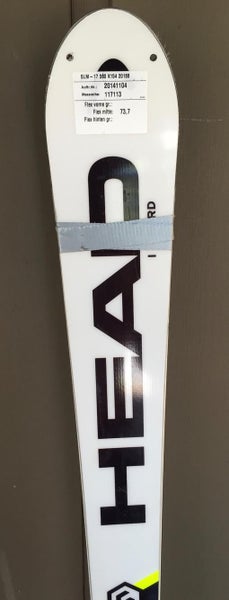 165 World Cup Head Factory Slalom Skis | SidelineSwap | Buy and