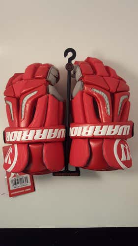 Brand New Warrior Burn Pro Gloves 13"/ Large - Red