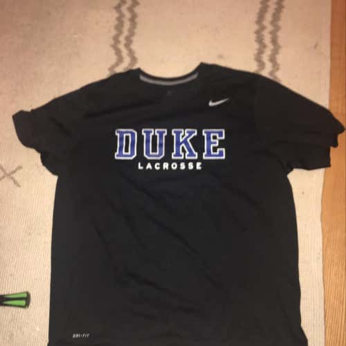 Duke Lacrosse Black Dri-fit Shirt