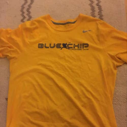 Nike Blue Chip Yellow Dri-fit Shirt