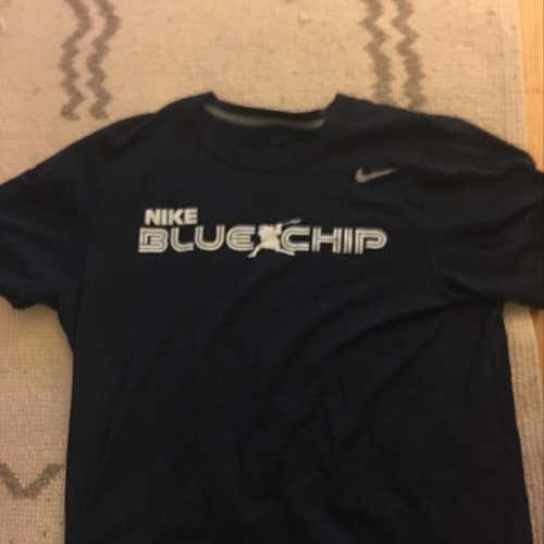 Nike Blue Chip Navy Lacrosse Shirt Did-fit