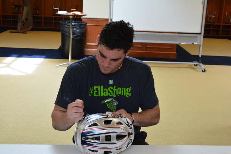 Jake Froccaro Game Worn Cascade R Helmet