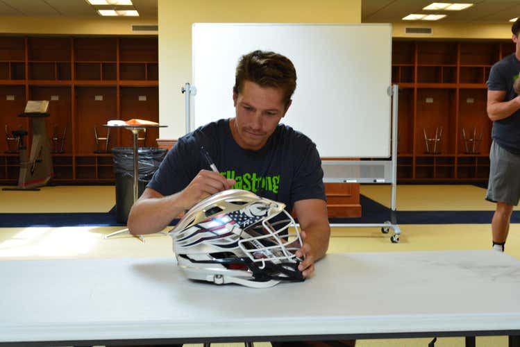 Will Koshansky Game Worn Cascade R Helmet