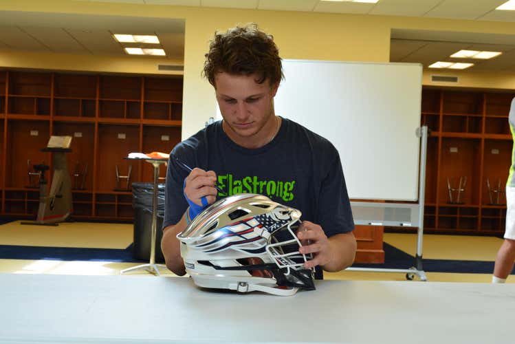 Ben Williams Game Worn Cascade R Helmet