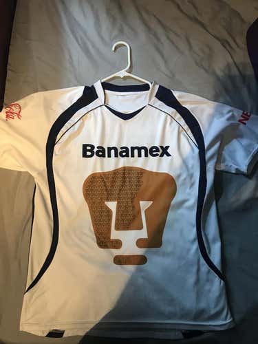 NEED GONE White UNAM home jersey 2015