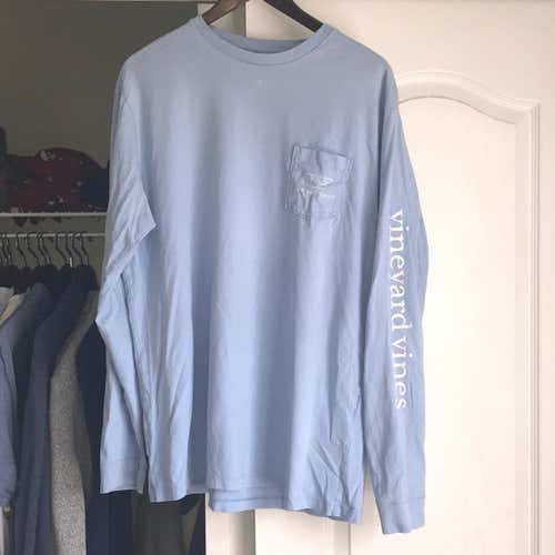 Blue Vineyard Vines Long Sleeve