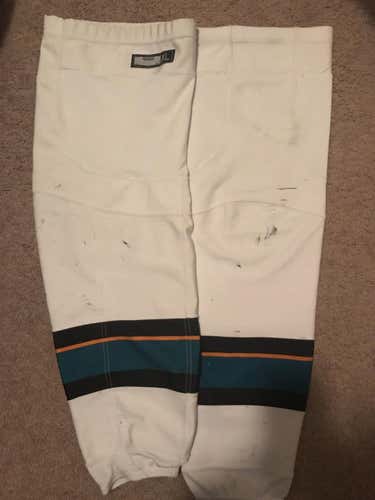 San Jose Sharks Game-Worn Socks
