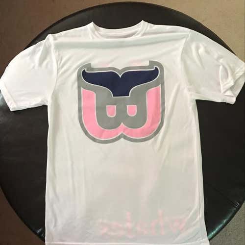 Pink whales Shooter Shirt -New