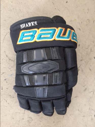 Sharks Pro Style Hockey Gloves