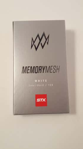 BN STX white Memory Mesh With Hero strings or Stringking strings and sbooters