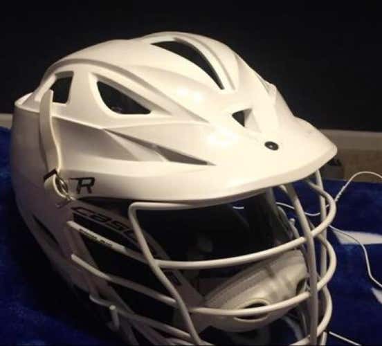 All White Cascade R w/ Pearl Mask
