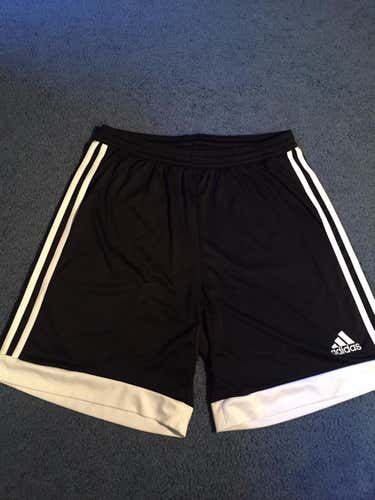 Black Adidas Soccer shorts