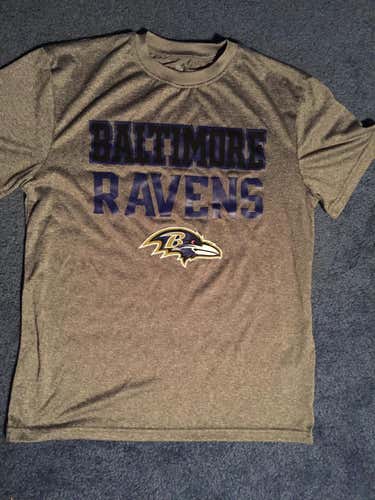 NFL Team Apparel Baltimore Ravens shirt SIZE 10/12