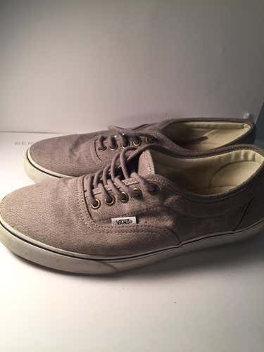 Gray Vans Size 9 Never worn but have been sitting for a while
