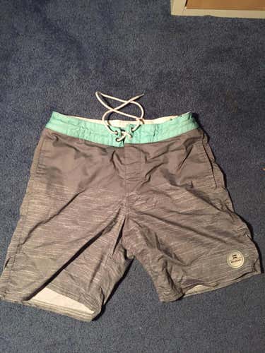 Billabong Swim Trunks Size 28 Waist
